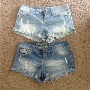 Blue Asphalt shorts (2 pairs) size 7